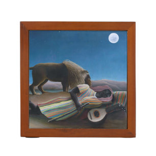 Henri Rousseau - The Sleeping Gypsy Desk Organizer