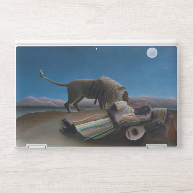 Henri Rousseau - The Sleeping Gypsy HP Laptop Skin (Front)