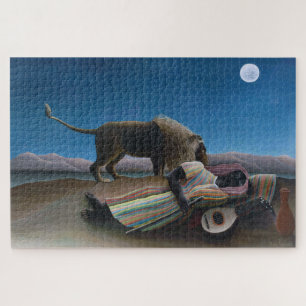 Henri Rousseau - The Sleeping Gypsy Jigsaw Puzzle