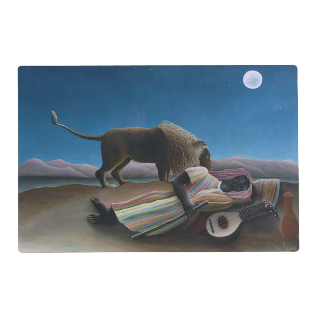 Henri Rousseau - The Sleeping Gypsy Placemat (Front)
