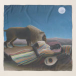 Henri Rousseau - The Sleeping Gypsy Scarf<br><div class="desc">The Sleeping Gypsy / La Bohemienne endormie - Henri Rousseau, 1897 (aka Douanier Rousseau)</div>