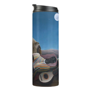 Henri Rousseau - The Sleeping Gypsy Thermal Tumbler