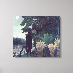 Henri Rousseau - The Snake Charmer Canvas Print