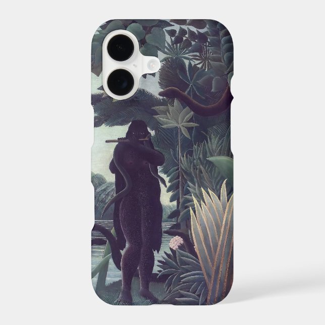 Henri Rousseau - The Snake Charmer Case-Mate iPhone Case (Back)