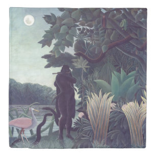 Henri Rousseau - The Snake Charmer Duvet Cover