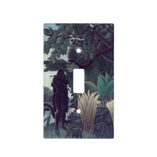 Henri Rousseau _ The Snake Charmer Light Switch Cover