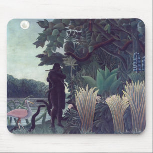 Henri Rousseau - The Snake Charmer Mouse Pad