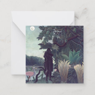 Henri Rousseau - The Snake Charmer Note Card