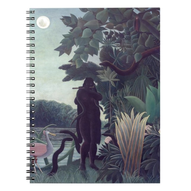 Henri Rousseau - The Snake Charmer Notebook (Front)