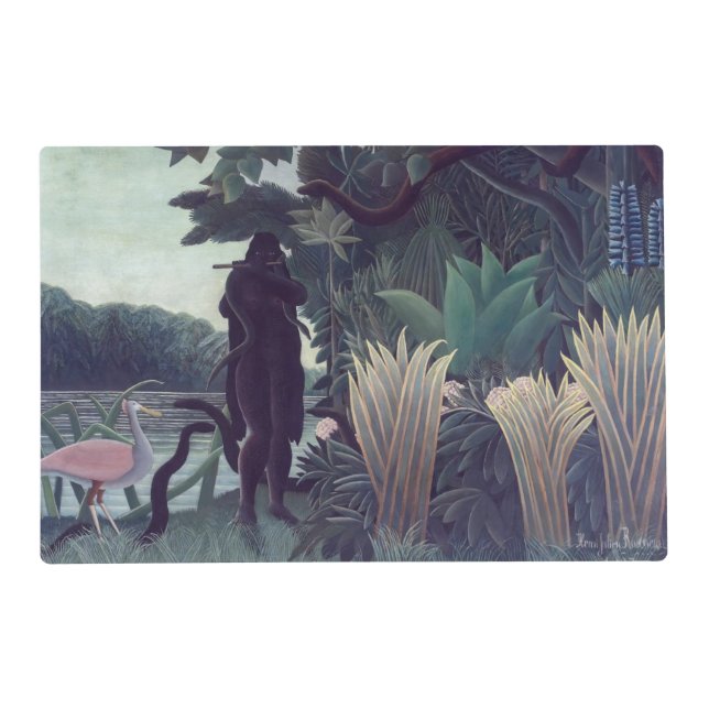 Henri Rousseau - The Snake Charmer Placemat (Front)