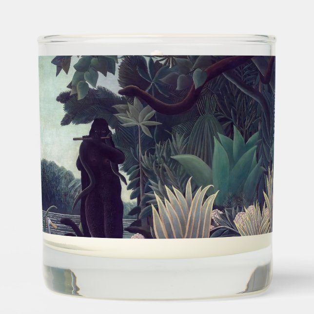 Henri Rousseau - The Snake Charmer Scented Candle (Front)