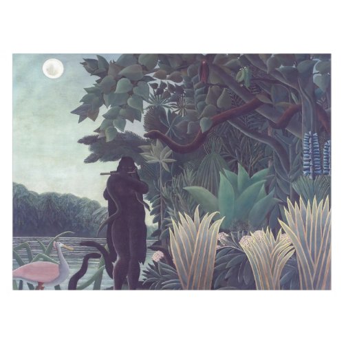 Henri Rousseau _ The Snake Charmer Tablecloth