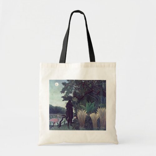 Henri Rousseau _ The Snake Charmer Tote Bag