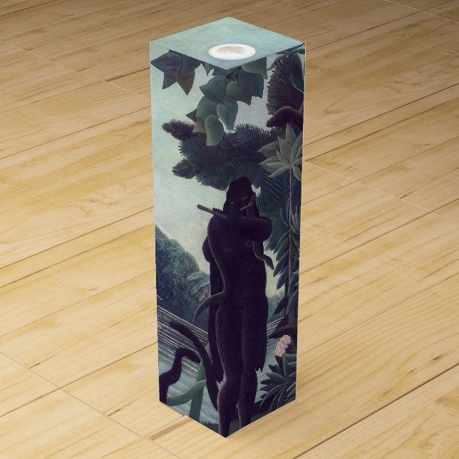 Henri Rousseau - The Snake Charmer Wine Box (Front)