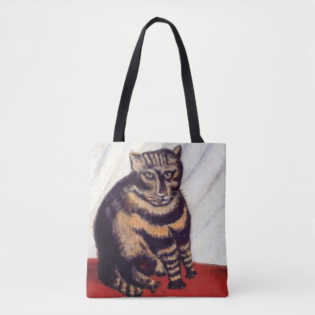 Henri Rousseau - The Tabby Tote Bag (Front)