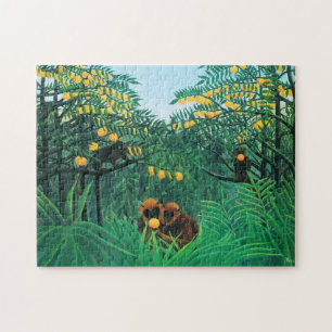 Henri Rousseau The Tropics Puzzle