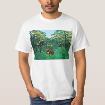 Henri Rousseau The Tropics T-shirt by VintageSpot at Zazzle