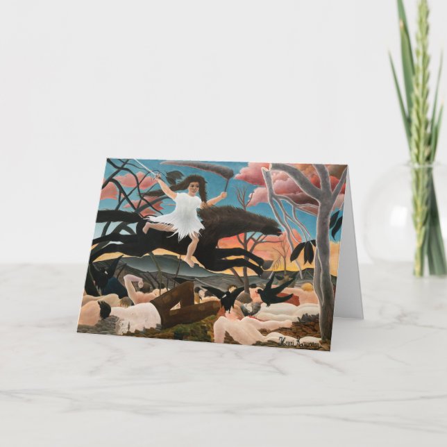 Henri Rousseau - The War Card (Front)