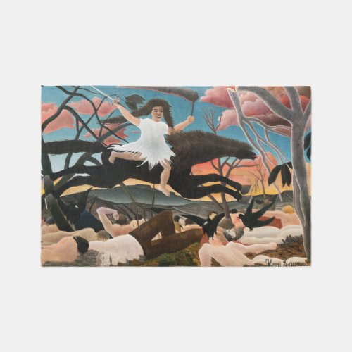 Henri Rousseau _ The War Rug