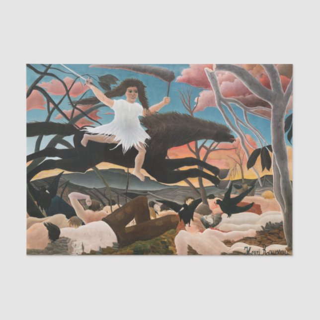 Henri Rousseau - The War Tissue Paper (Front)