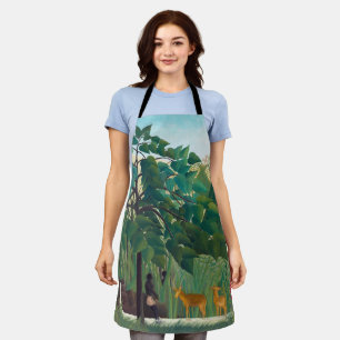 Henri Rousseau - The Waterfall Apron