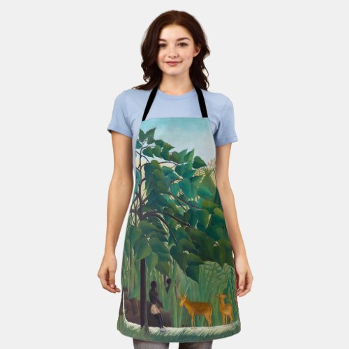 Henri Rousseau _ The Waterfall Apron