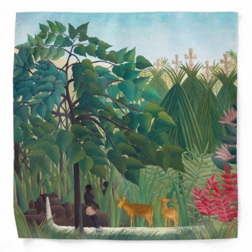 Henri Rousseau _ The Waterfall  Bandana