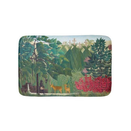 Henri Rousseau _ The Waterfall Bath Mat