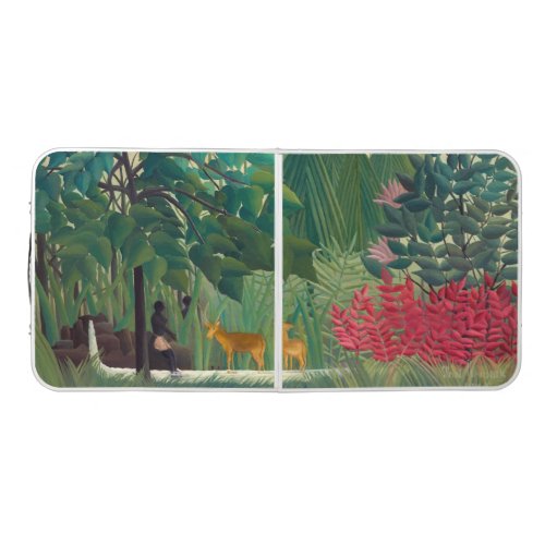 Henri Rousseau _ The Waterfall Beer Pong Table