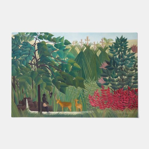 Henri Rousseau _ The Waterfall Doormat