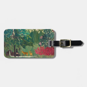Henri Rousseau - The Waterfall Luggage Tag