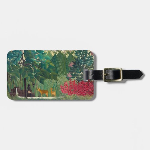 Henri Rousseau _ The Waterfall Luggage Tag