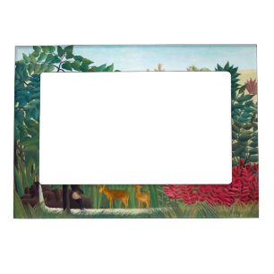 Henri Rousseau - The Waterfall Magnetic Frame