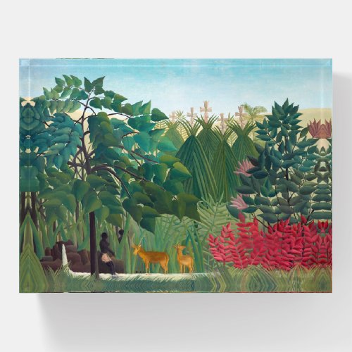 Henri Rousseau _ The Waterfall Paperweight