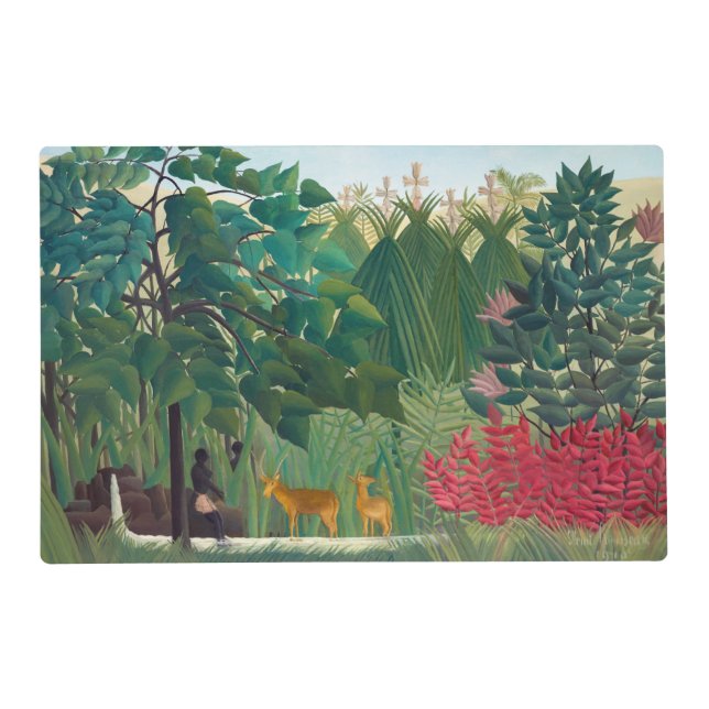 Henri Rousseau - The Waterfall Placemat (Front)