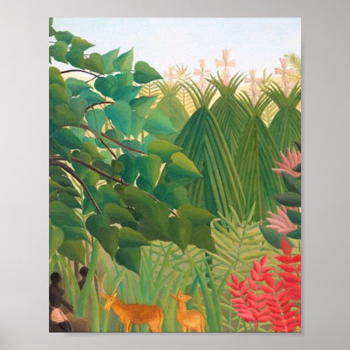 Henri Rousseau _ The Waterfall Poster