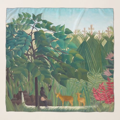 Henri Rousseau _ The Waterfall Scarf