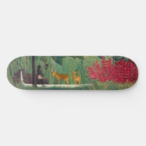 Henri Rousseau _ The Waterfall Skateboard