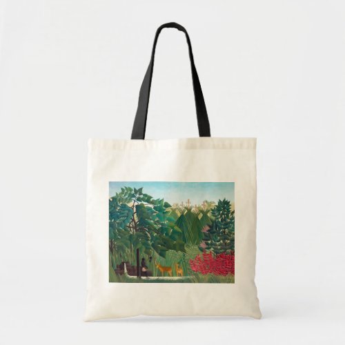 Henri Rousseau _ The Waterfall Tote Bag