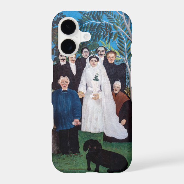 Henri Rousseau - The Wedding Party Case-Mate iPhone Case (Back)