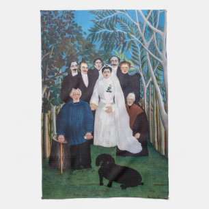 Henri Rousseau - The Wedding Party Kitchen Towel