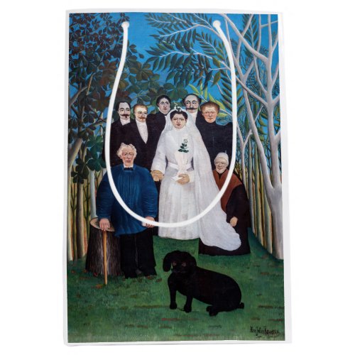 Henri Rousseau _ The Wedding Party Medium Gift Bag