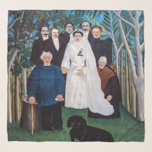 Henri Rousseau _ The Wedding Party Scarf