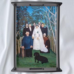 Henri Rousseau - The Wedding Party Serving Tray