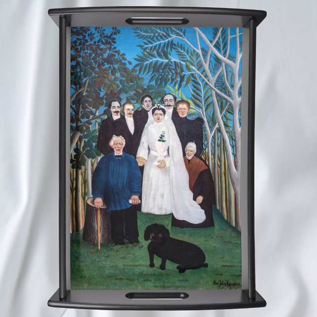 Henri Rousseau - The Wedding Party Serving Tray (Creator Uploaded)