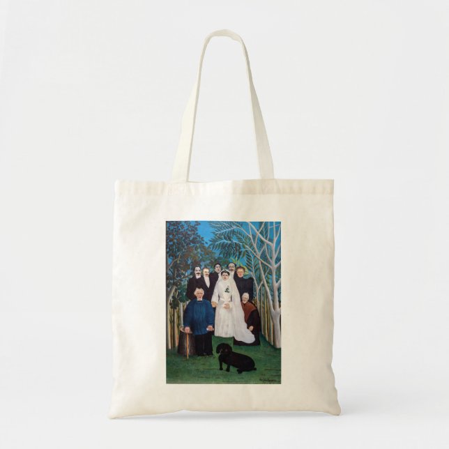 Henri Rousseau - The Wedding Party Tote Bag (Front)