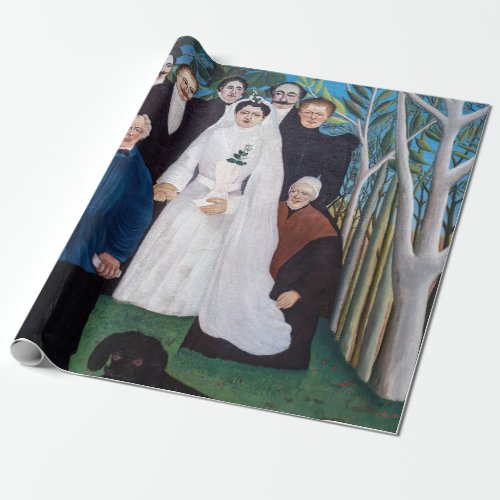 Henri Rousseau _ The Wedding Party Wrapping Paper