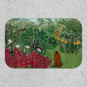 Henri Rousseau - Tropical Forest with Monkeys Patch