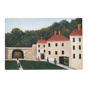 Henri Rousseau - Walkers in a Park Placemat