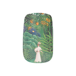 Henri Rousseau - Woman Walking in an Exotic Forest Minx Nail Art
